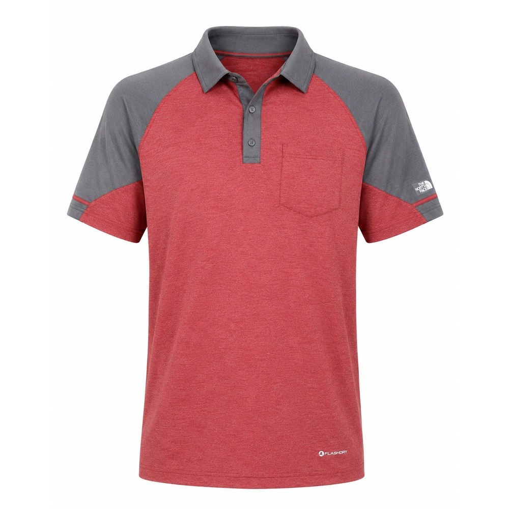 North Face Raglan‎ Polo Shirt XL Golf athletic hiking preppy gorpcore athletic